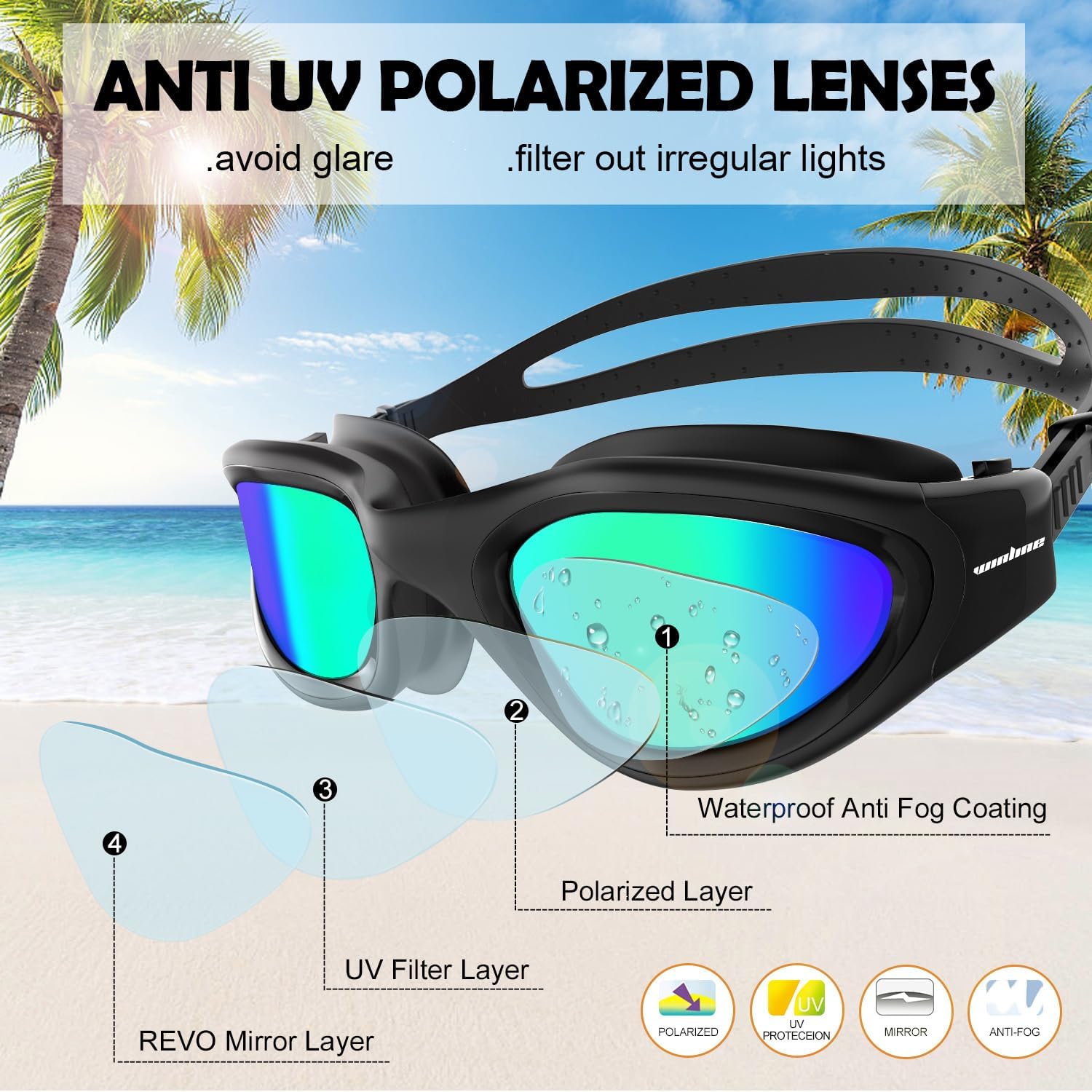 Detalle 2 de Winline Open Water Goggles