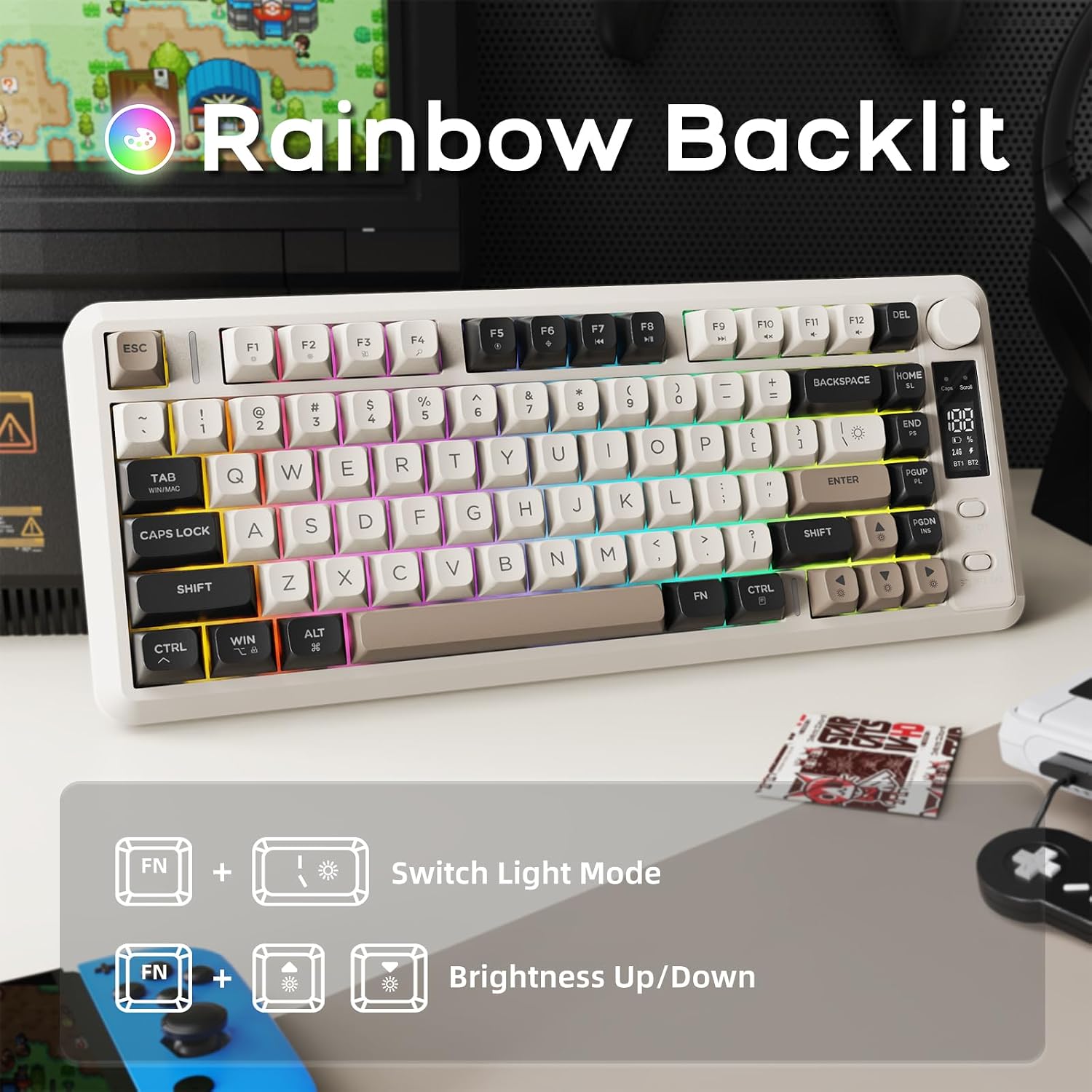 Thumbnail 5 de ZIYOU LANG M75 Kabellose Gaming-Tastatur 2000 mAh