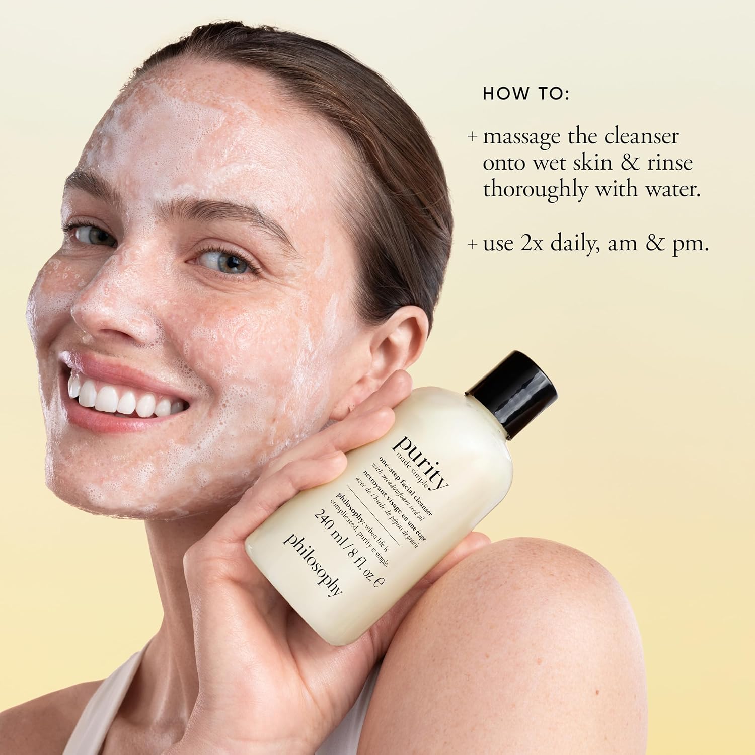 Thumbnail 3 de Philosophy Purity Made Simple One-Step Facial Cleanser with Meadowfoam Seed Oil