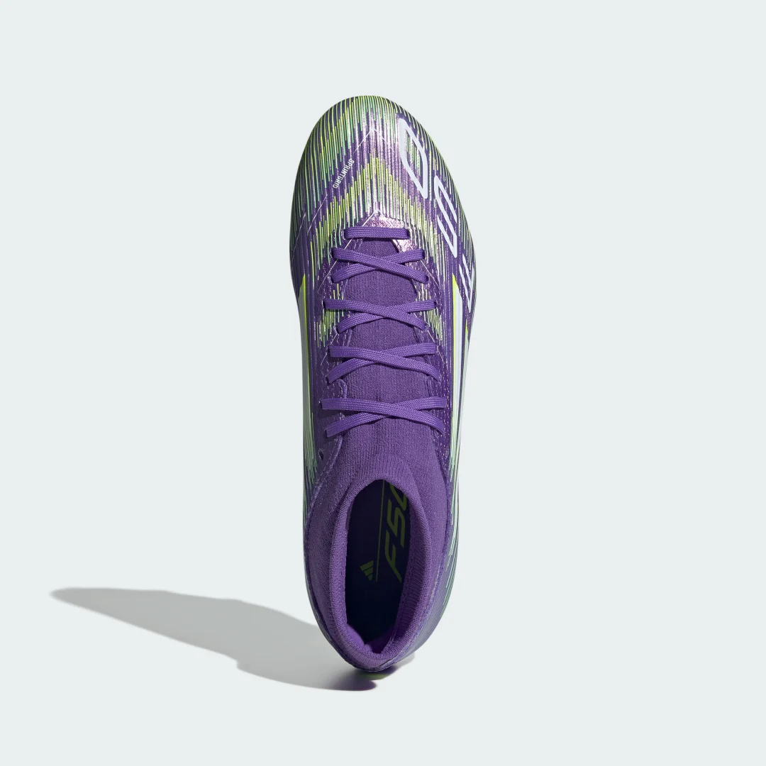 Detalle de Bota de fútbol Adidas F50 League Mid para césped natural seco y multisuperficie