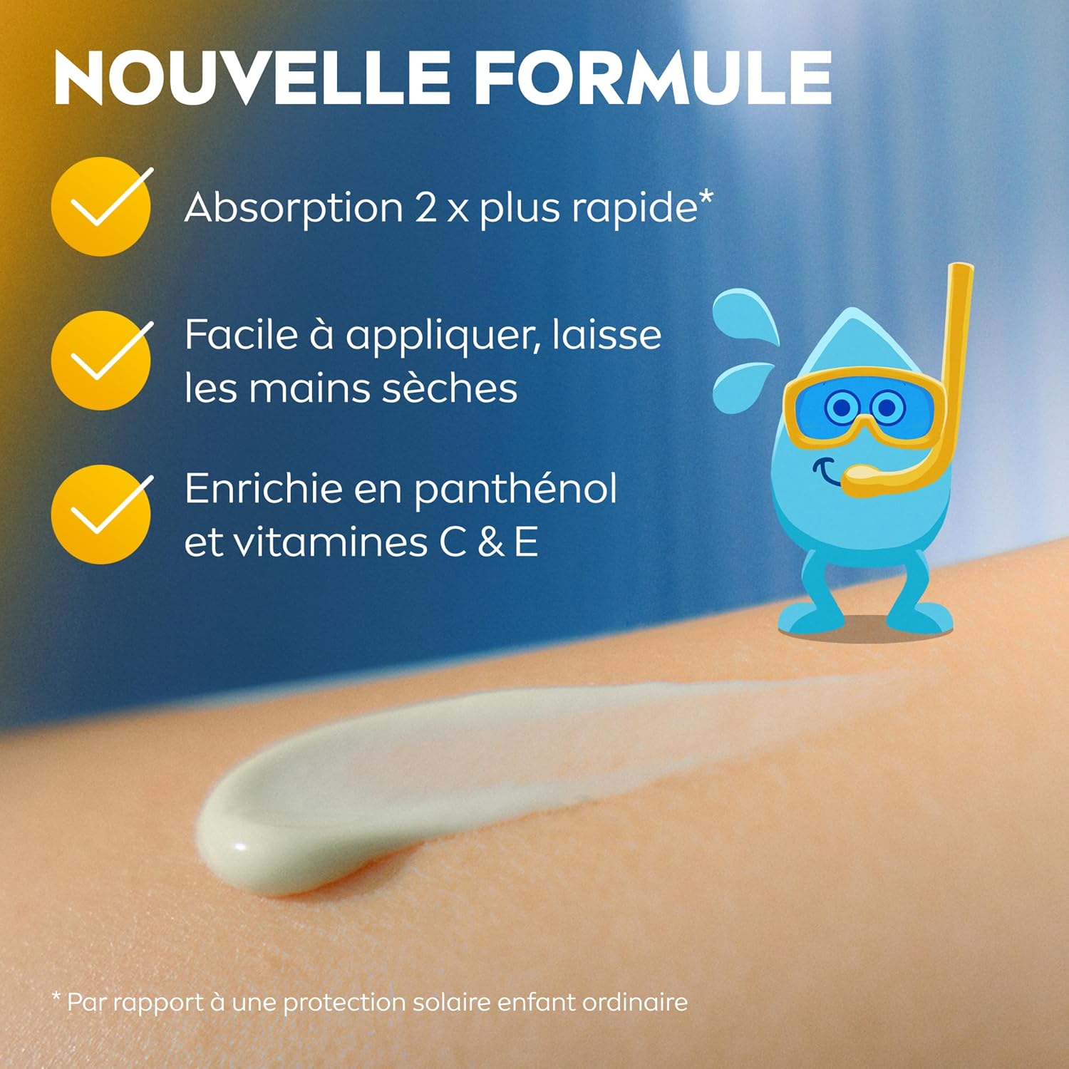 Detalle 2 de NIVEA SUN Lait Solaire SPF 50+ enfants