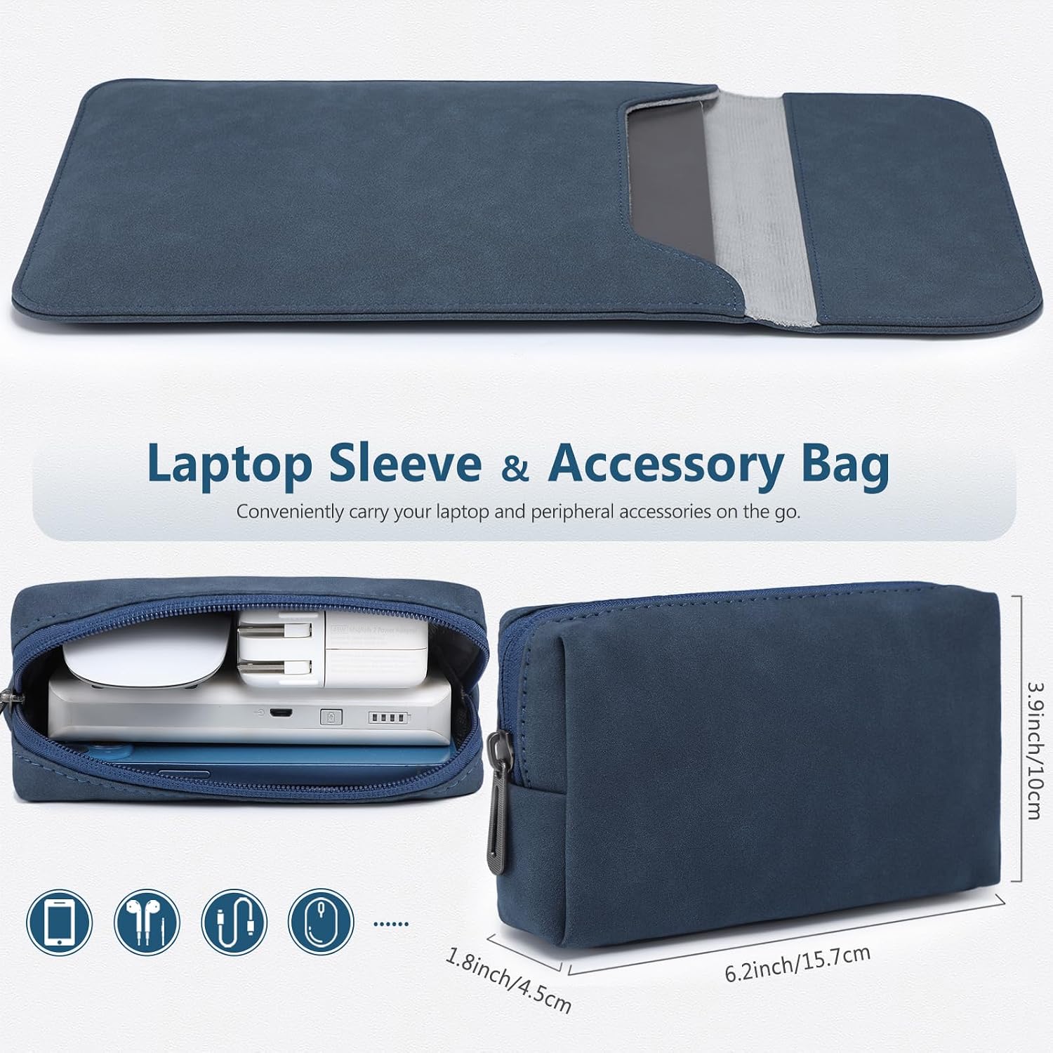 Thumbnail 1 de HYZUO laptop sleeve case 12.4 x 9.05in
