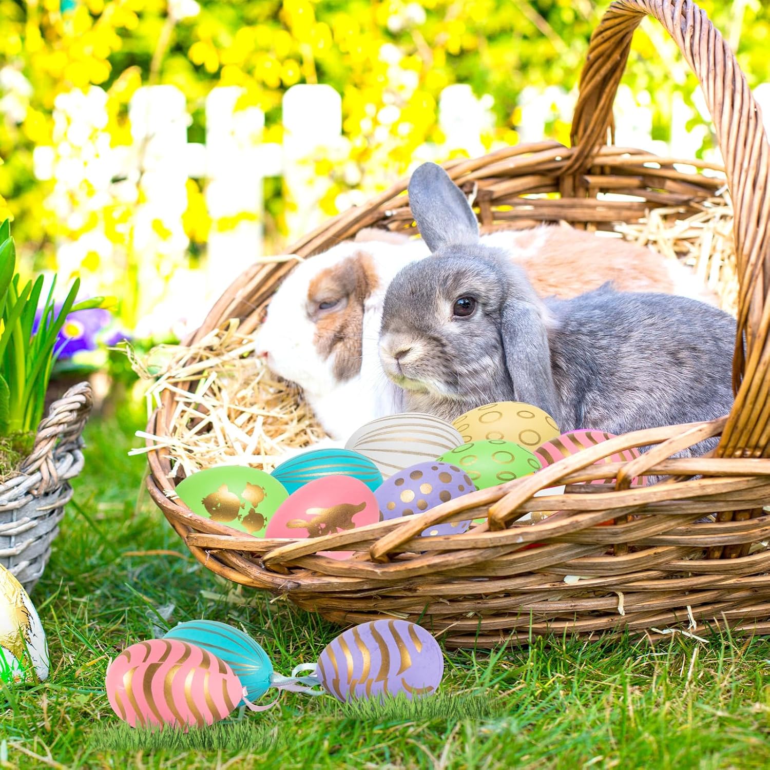 Thumbnail 5 de Kunststoff Ostereier zum Aufhängen 48er Set