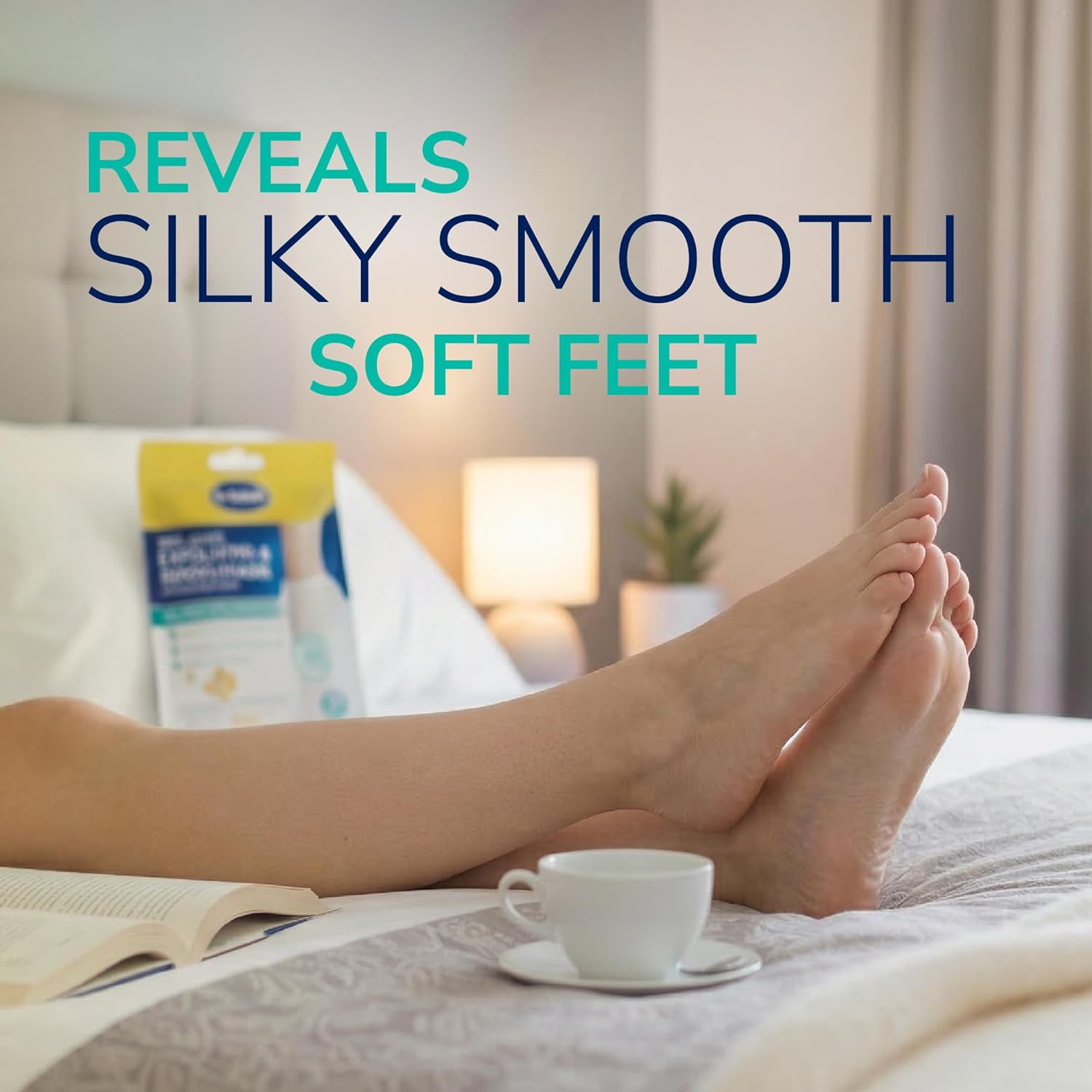 Detalle de Dr. Scholl's Rough, Dry Skin Ultra Exfoliating Foot Peel Mask – Moisturising and Rejuvenating One Pair