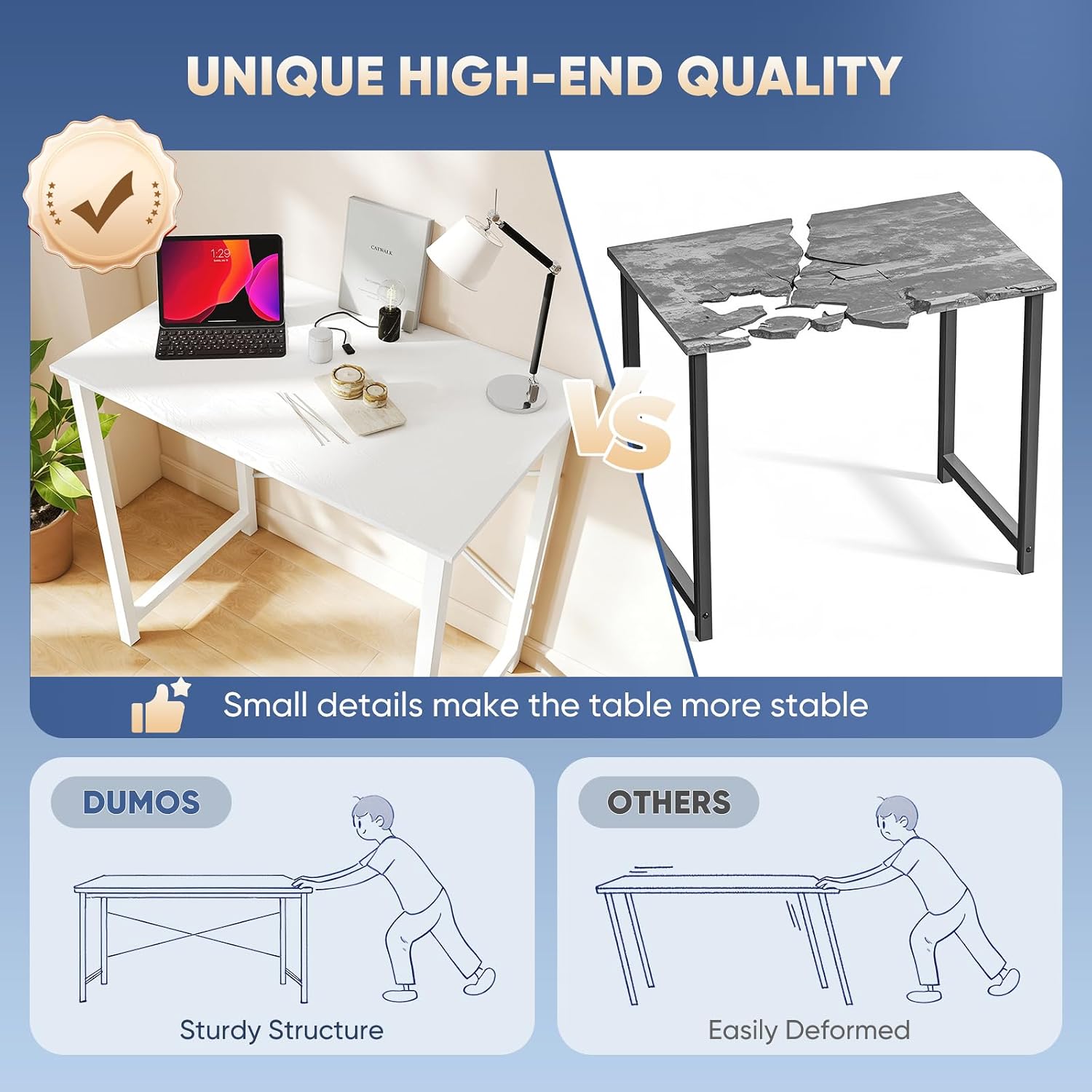 Detalle 1 de DUMOS Computer Desk, 32-Inch