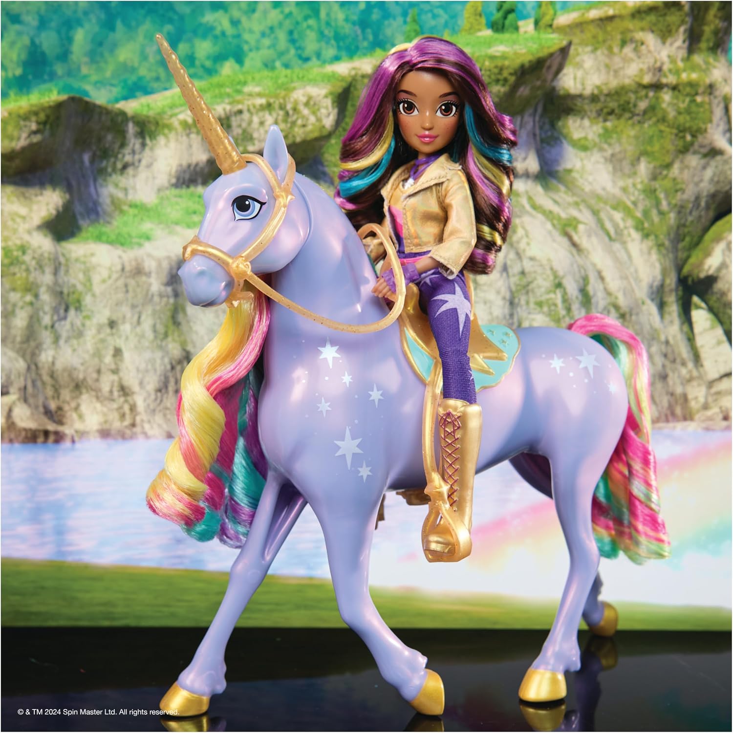 Thumbnail 6 de Unicorn Academy Sophia Wildstar Set 28 cm