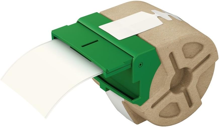 Detalle de Leitz Cartuccia etichette in continuo 88 mm x 22 m (Adesivo rimovibile) - 70270001, Bianco