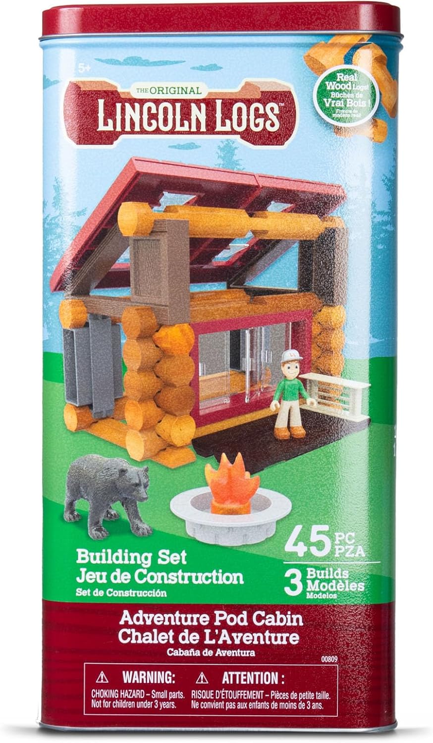 Detalle 2 de Lincoln Logs Adventure Pod Cabin