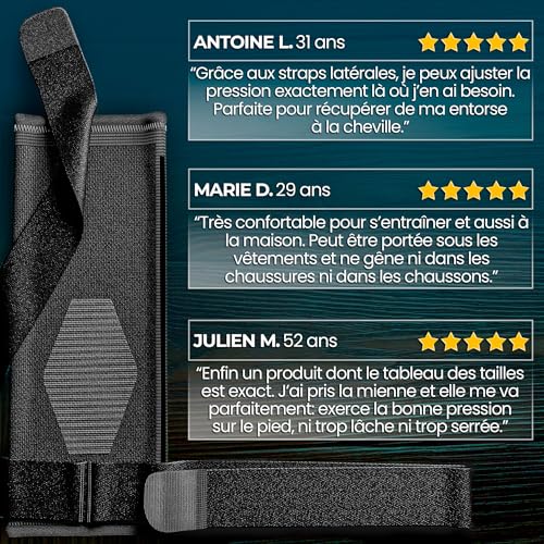 Thumbnail 7 de NativoDex Chevillère Entorse: Attelle de maintien pour cheville – confort et stabilité