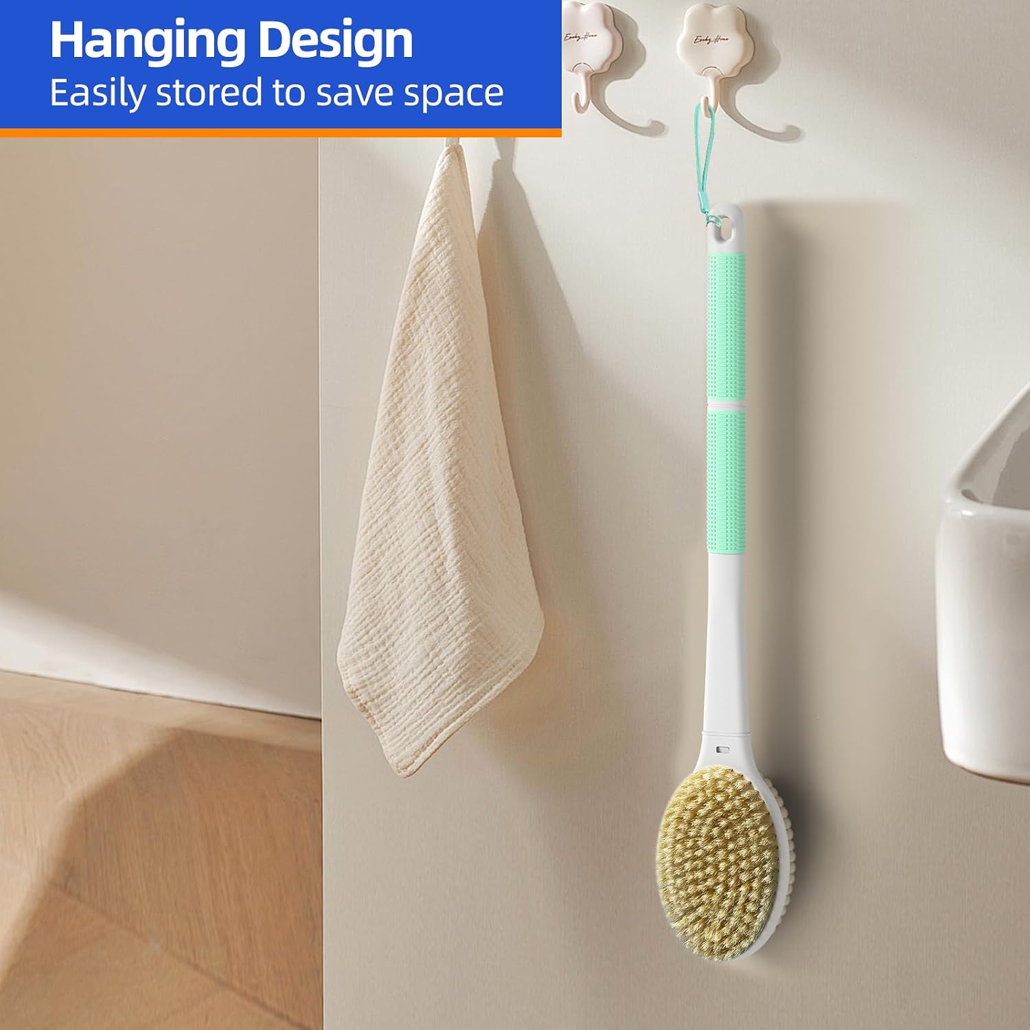 Thumbnail 5 de MOXYOY Back Scrubber 44cm Exfoliating Brush