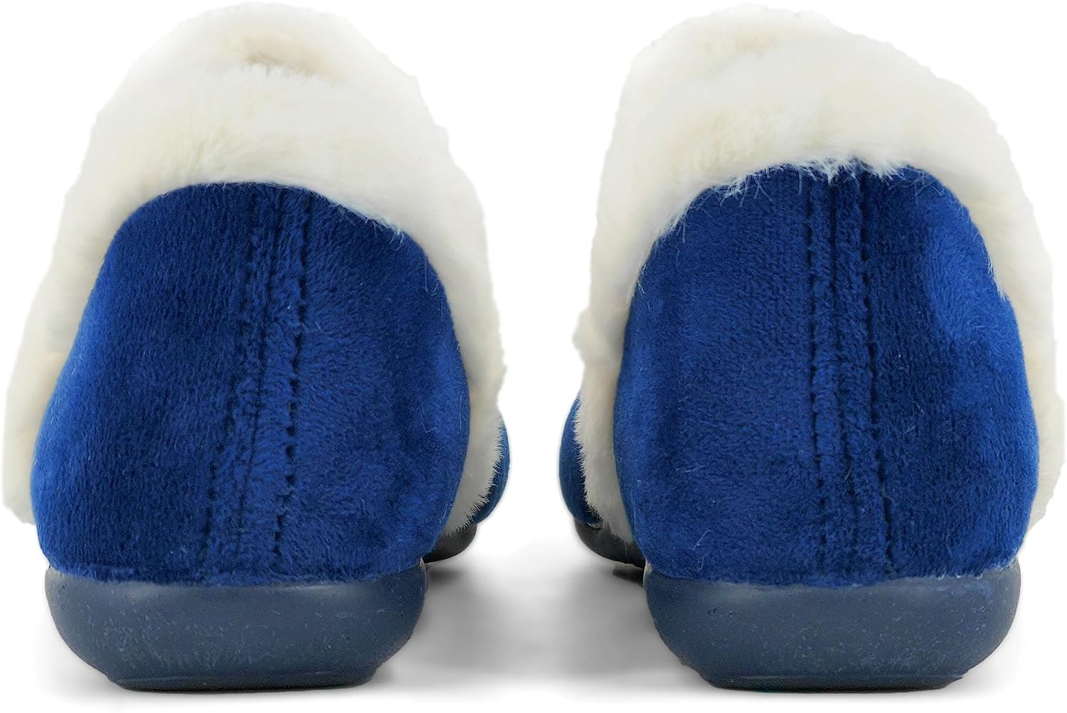 Thumbnail 6 de JOMIX damespantoffels in fluweel, ballerina-stijl voor de winter