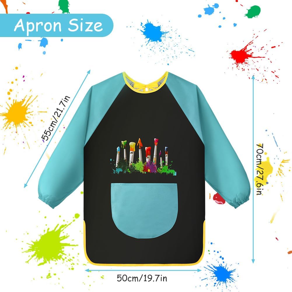 Detalle 2 de OSDUE Delantal infantil impermeable 70x50 cm