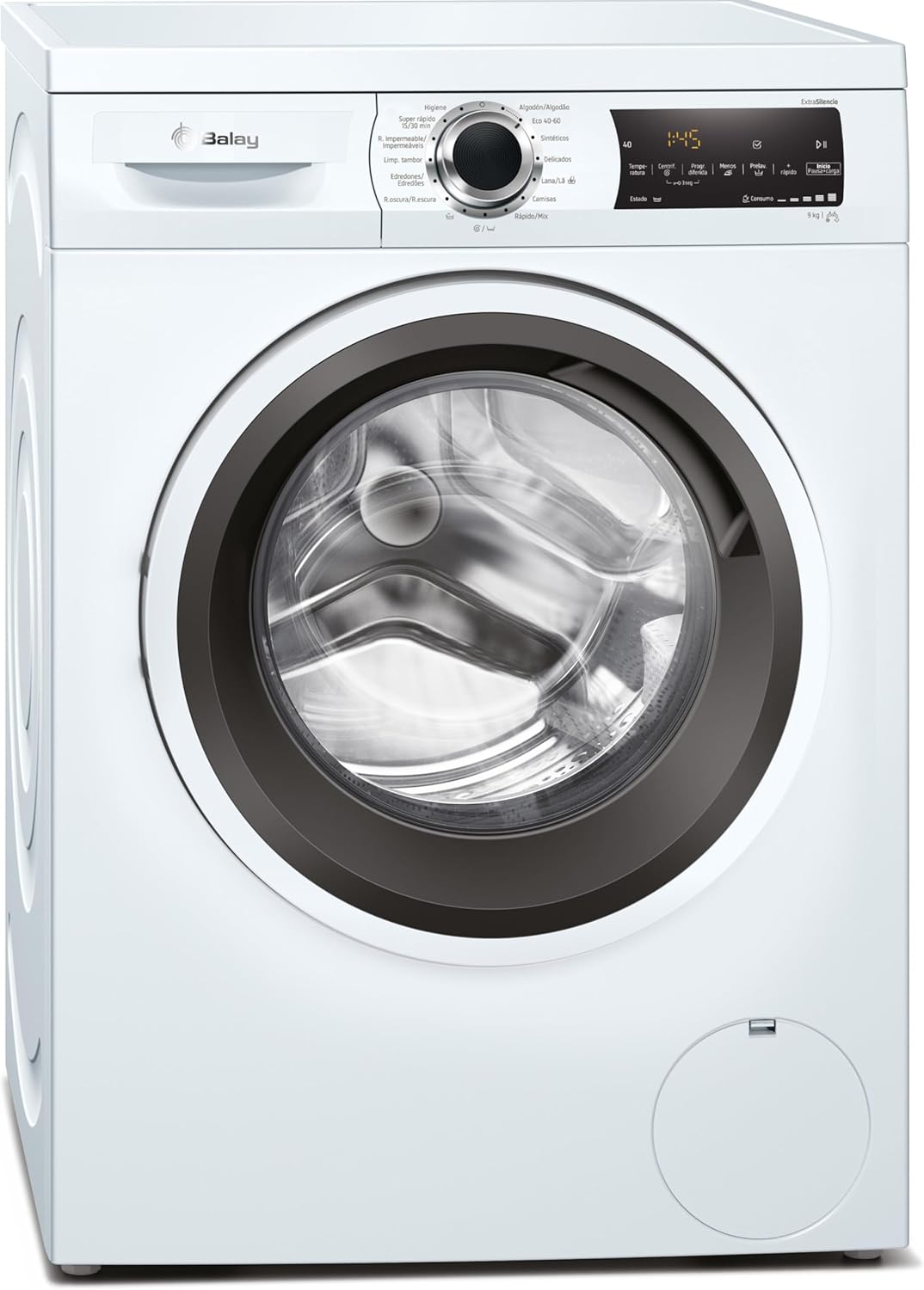 Detalle de Balay 3TS995BP lavadora 9 kg blanca táctil