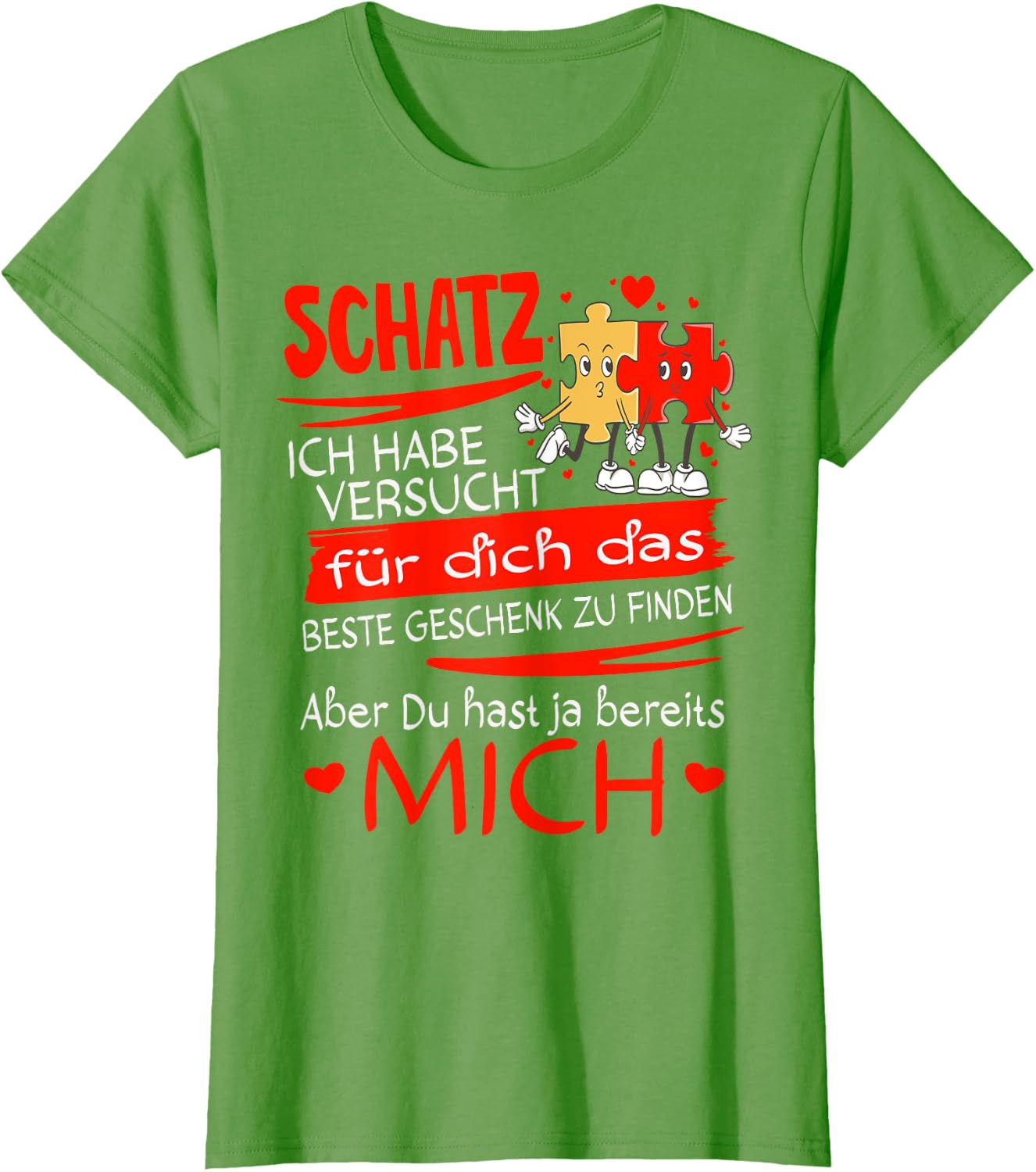 Detalle de Schatz ich Habe versucht T-Shirt für Partner