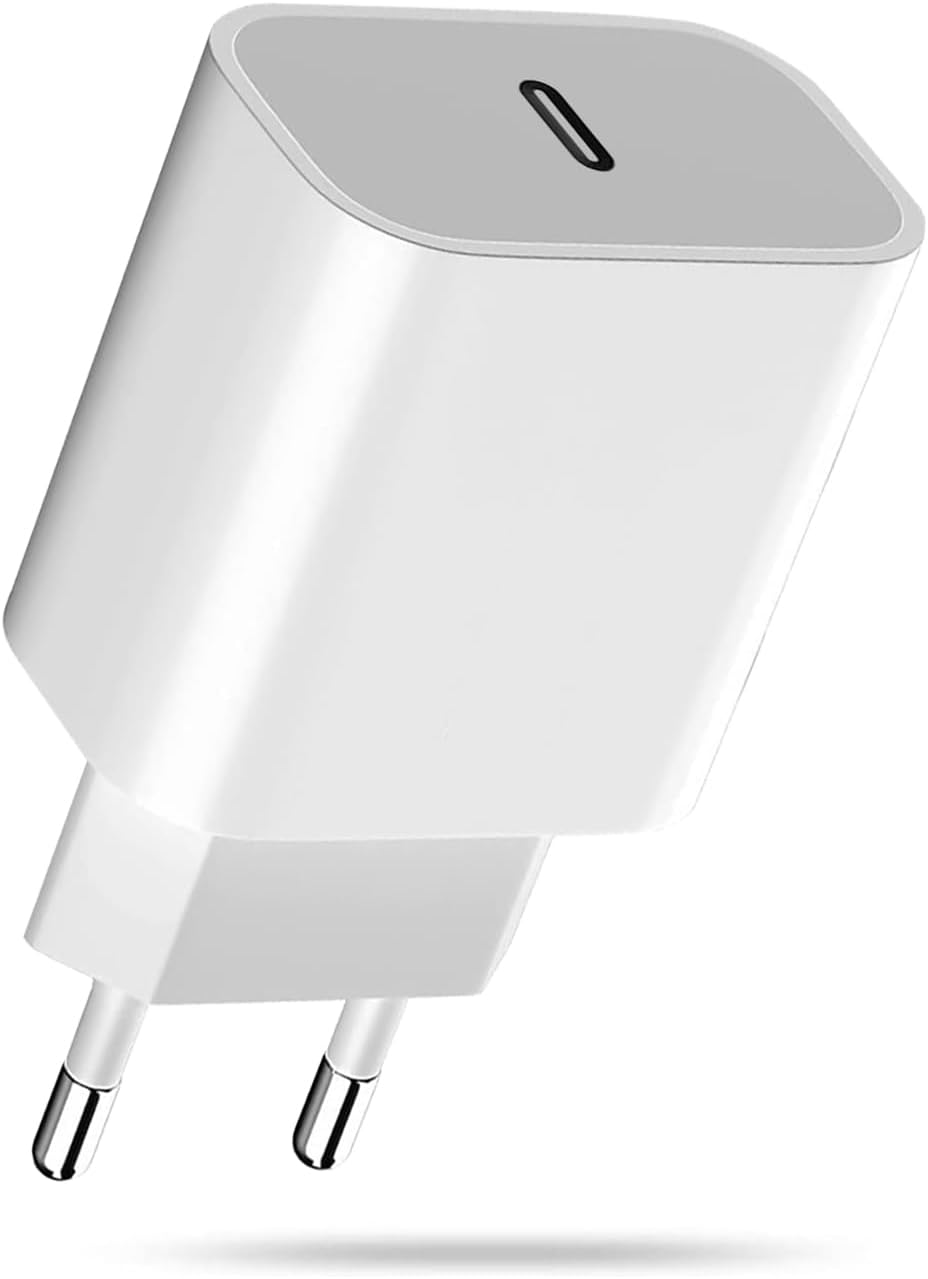Detalle de Adaptador USB-C 20W para iPhone carga rápida