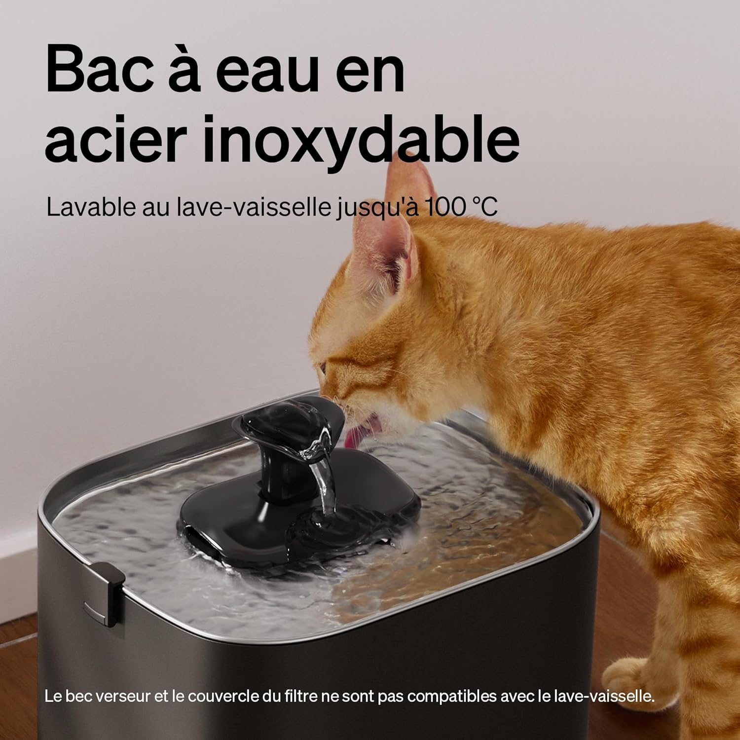 Thumbnail 4 de PETLIBRO Dockstream 2 : fontaine à eau intelligente pour chat 3 L avec Wi‑Fi 5 GHz