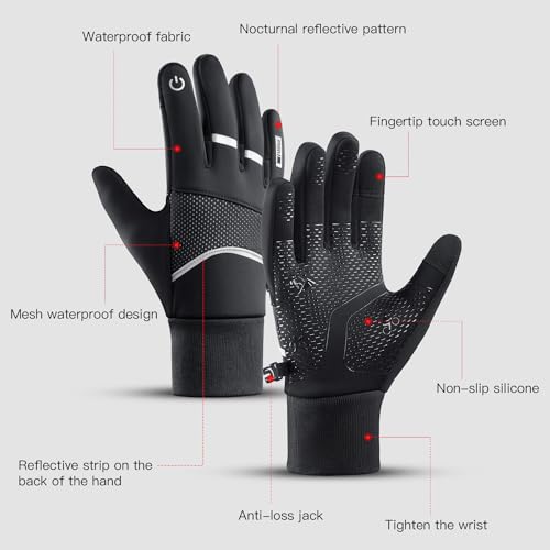 Detalle 2 de Vilico Guantes Ciclismo Invierno L