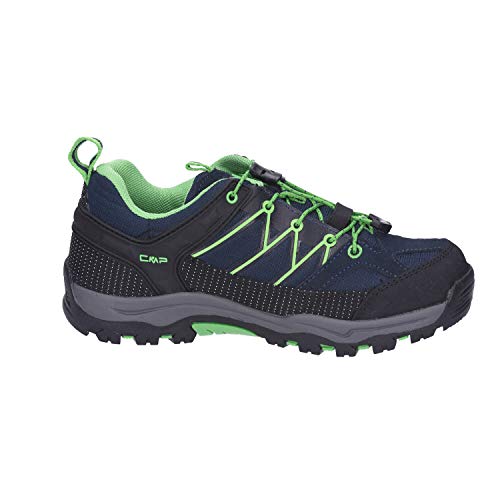 Detalle de CMP Kids Rigel Low Trekking Shoe WP: Scarpe da Trekking Basse Unisex-Bambini, Blu 30 EU