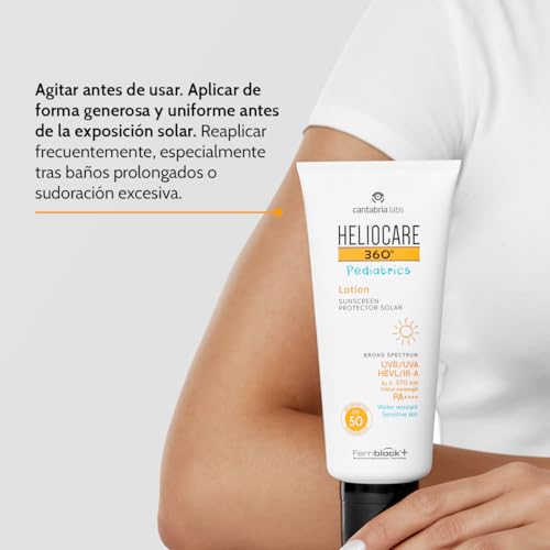 Thumbnail 4 de Cantabria Labs Heliocare 360º Pediatrics Lotion SPF 50: loción fotoprotectora para niños, ligera y resistente al agua