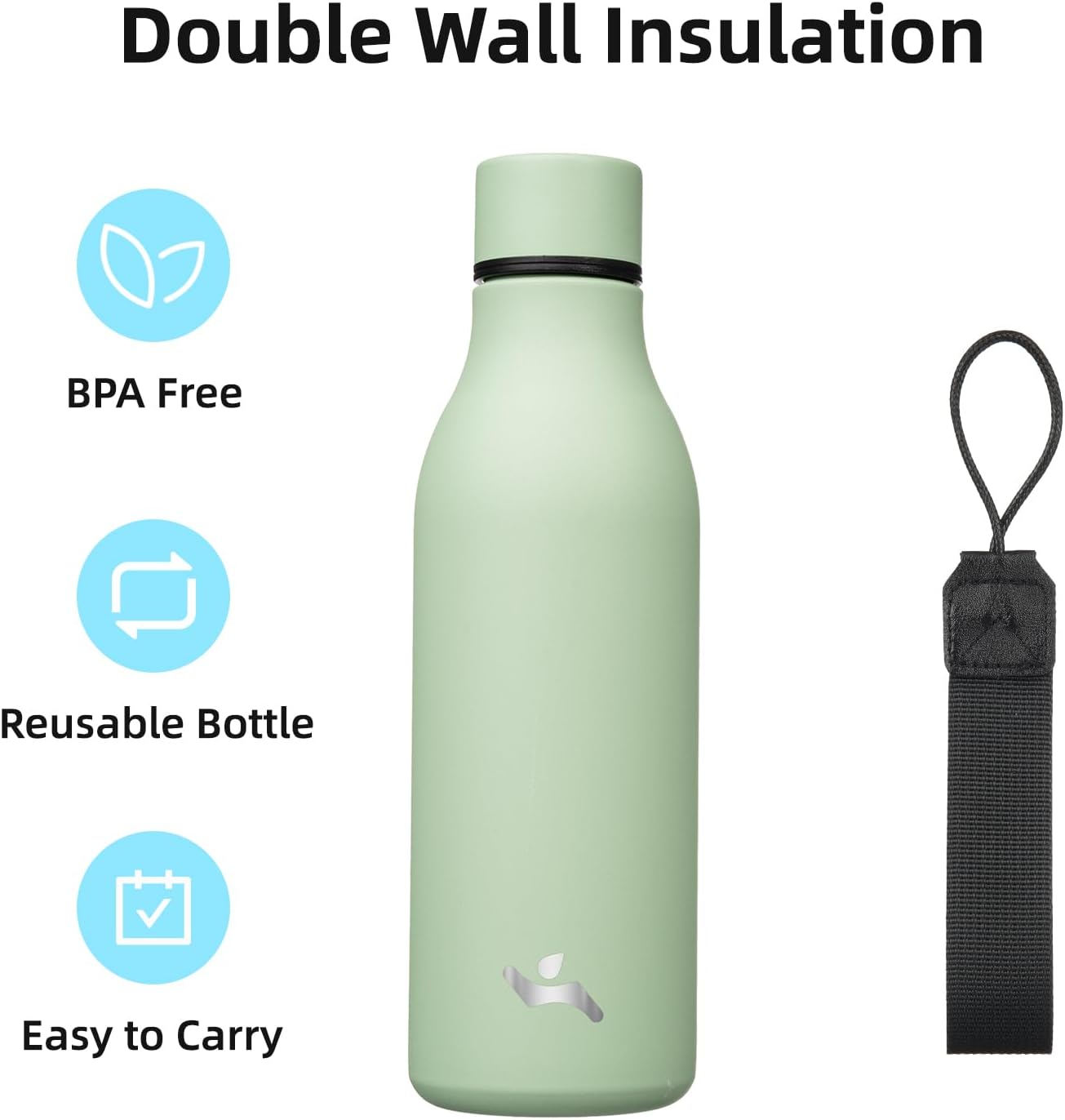 Thumbnail 2 de Konokyo Insulated Water Bottle, 18 oz