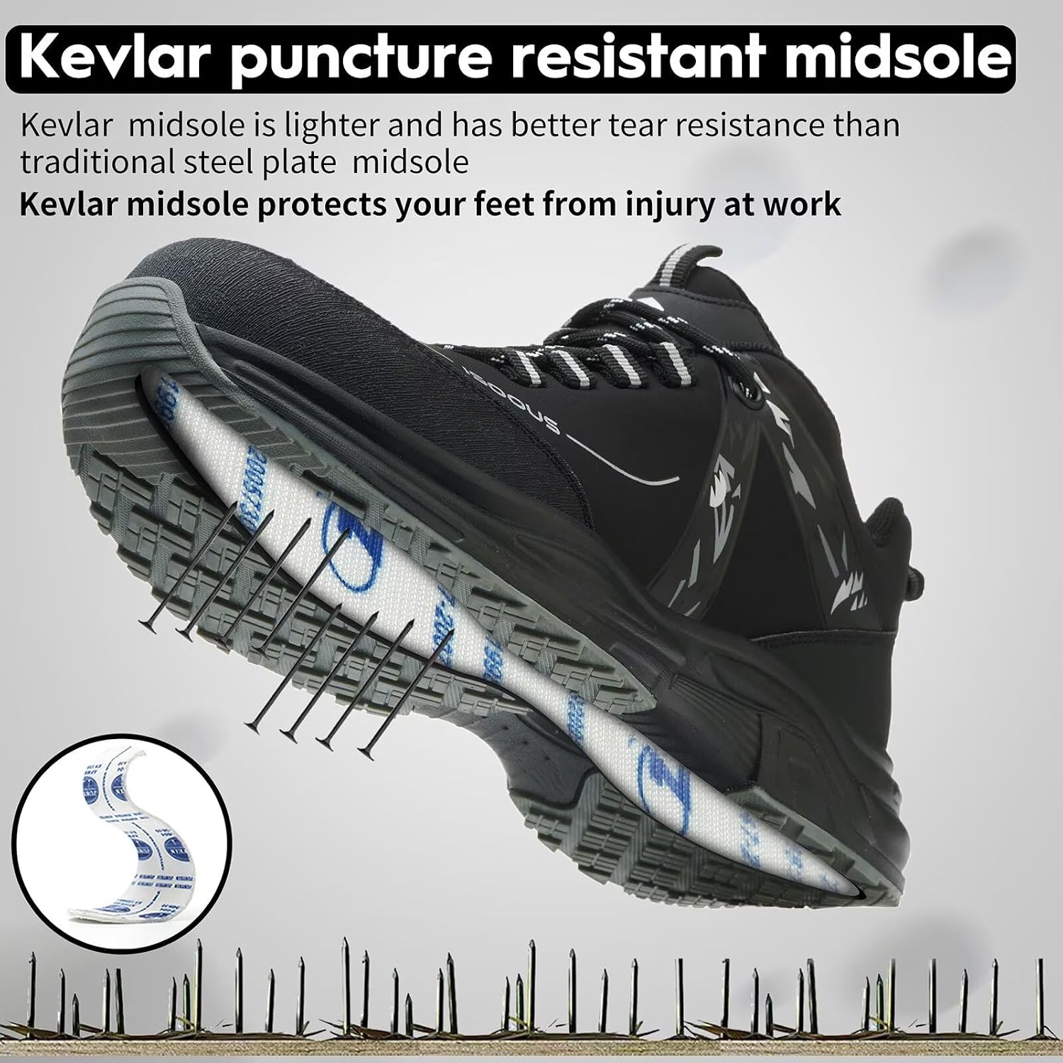 Thumbnail 3 de Zapatos de seguridad puntera de acero 200J