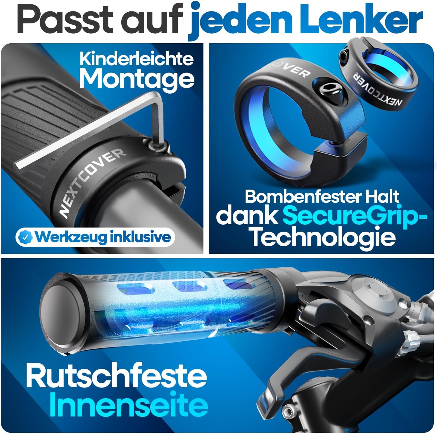 Thumbnail 2 de NEXTCOVER Fahrradgriffe Comfort-Grip Technologie
