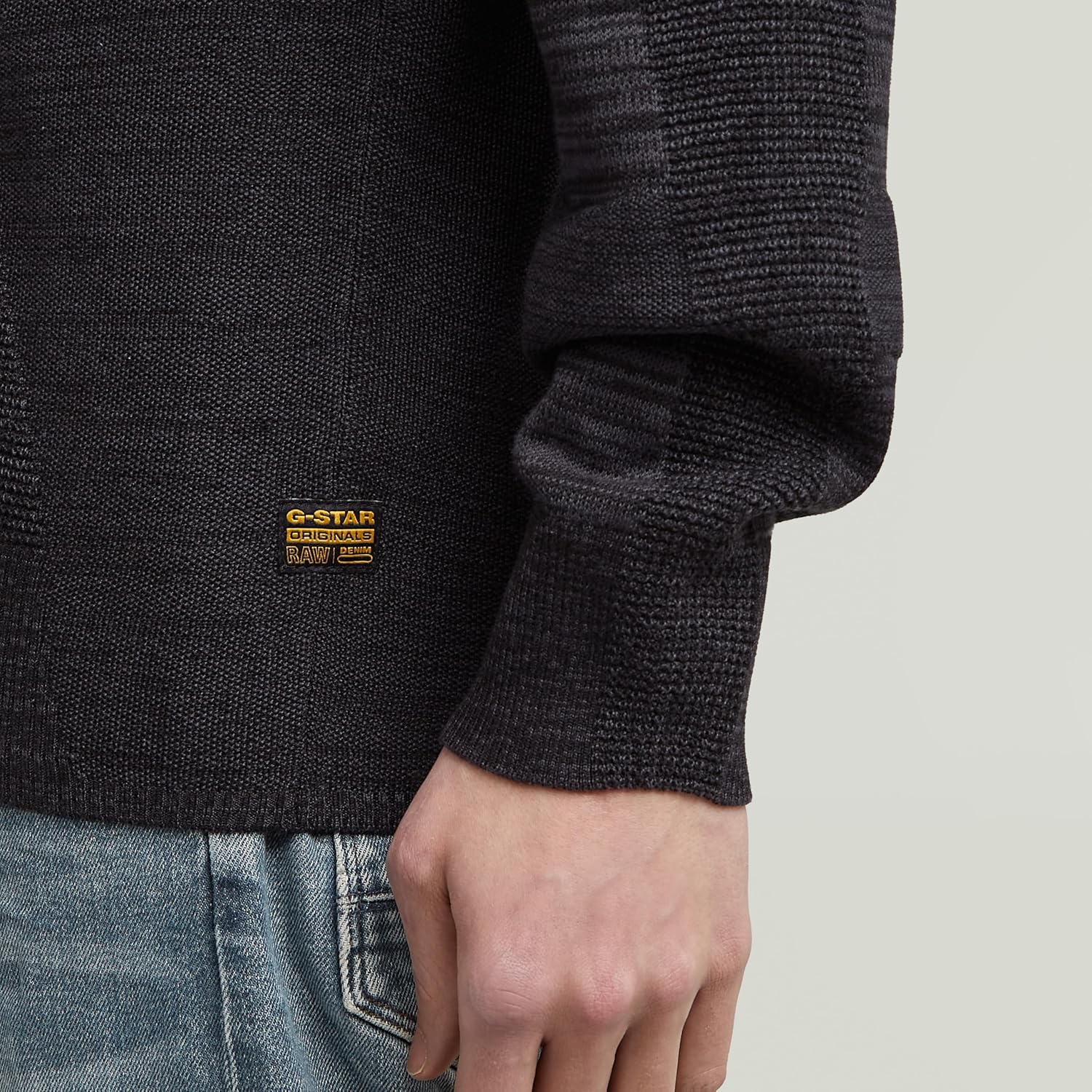 Detalle de G-Star Herren Sweater: bequemer Sitz mit originellem Look