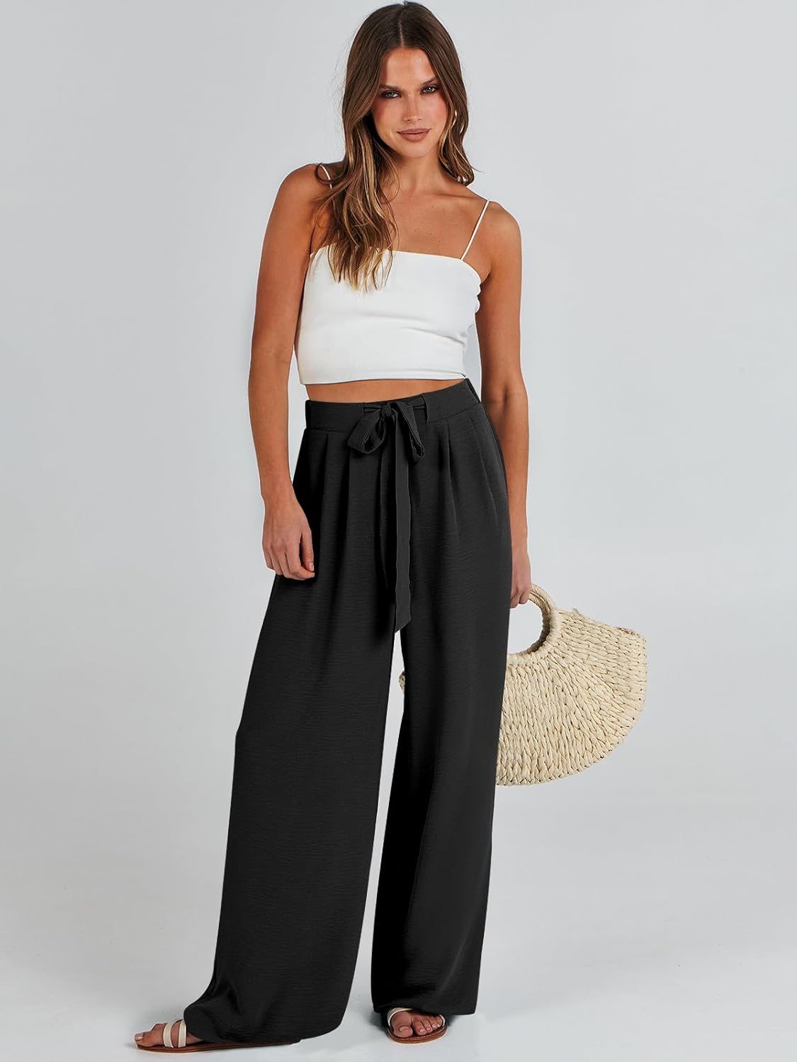 Thumbnail 6 de Caracilia Wide Leg Palazzo Pants High Waist