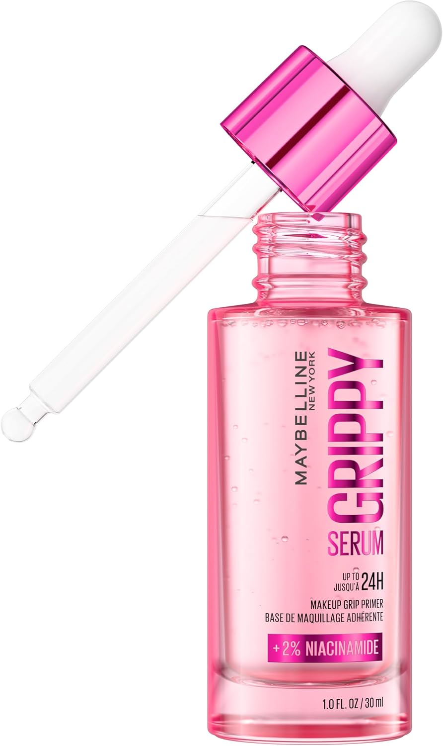 Detalle de Maybelline Grippy Serum Makeup Primer – Up To 24H Wear, Plumps & Hydrates