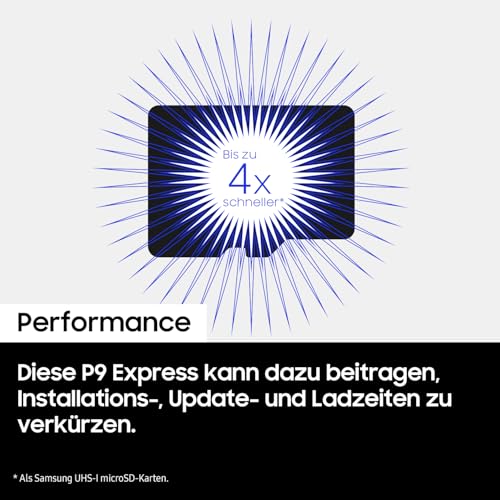 Detalle de Samsung P9 Express microSD Express 512 GB – High-Speed Speicherkarte für Nintendo Switch 2