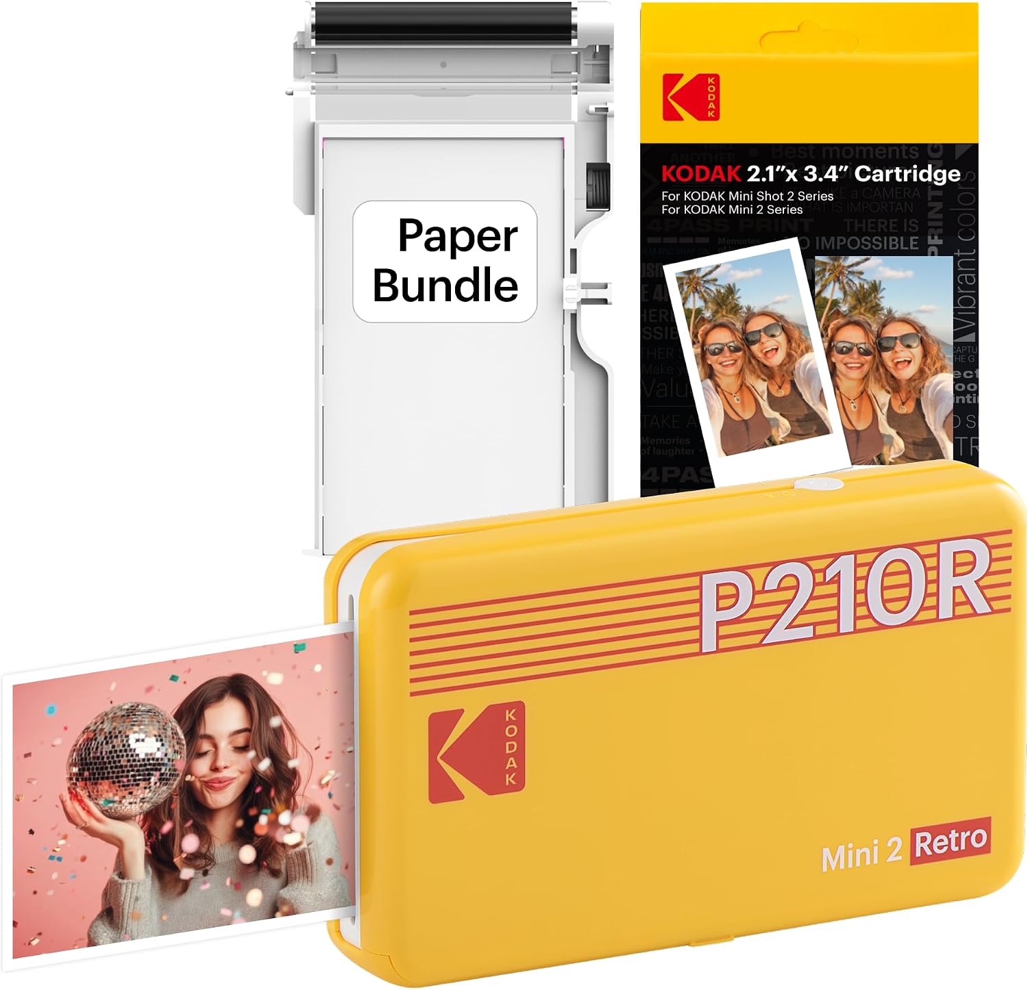 KODAK Mini 2 Retro imprimante 5,3×8,6 cm