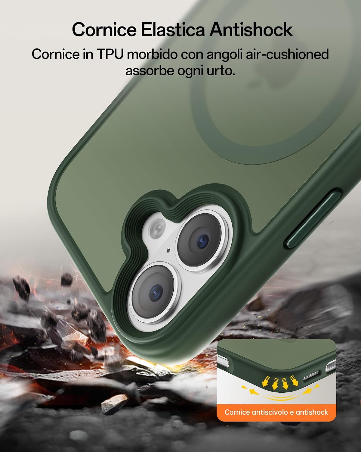 Thumbnail 4 de Custodia iPhone 16 MagSafe magnetica 6,1