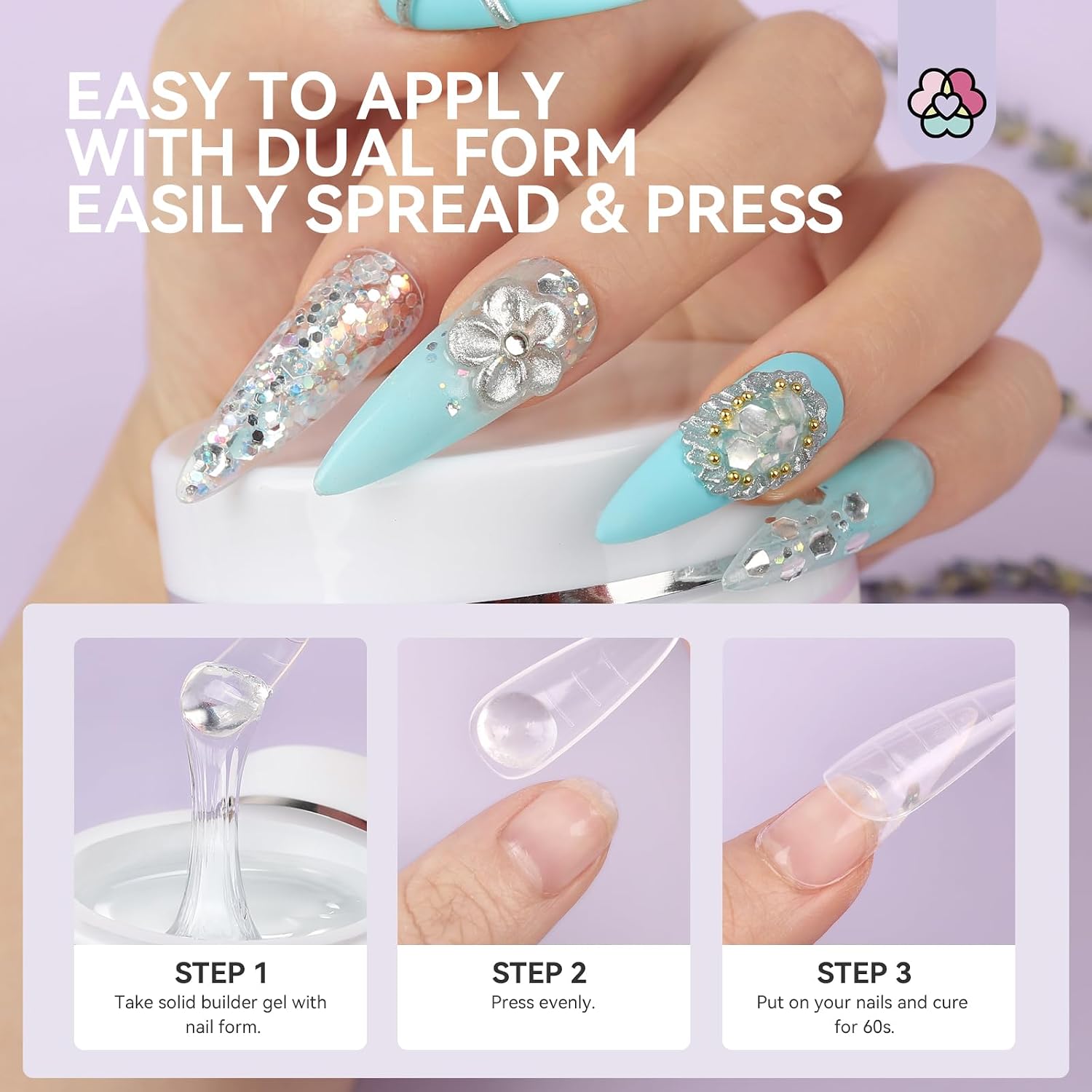 Thumbnail 4 de SAVILAND Solid Builder Nail Gel 60g Builder Gel ๐