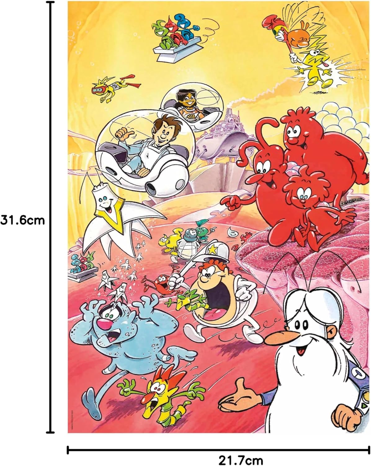 Thumbnail 6 de Puzzle enfant Educa « Une fois la vie, une fois… » 300 pièces (40 x 28 cm), dès 6 ans