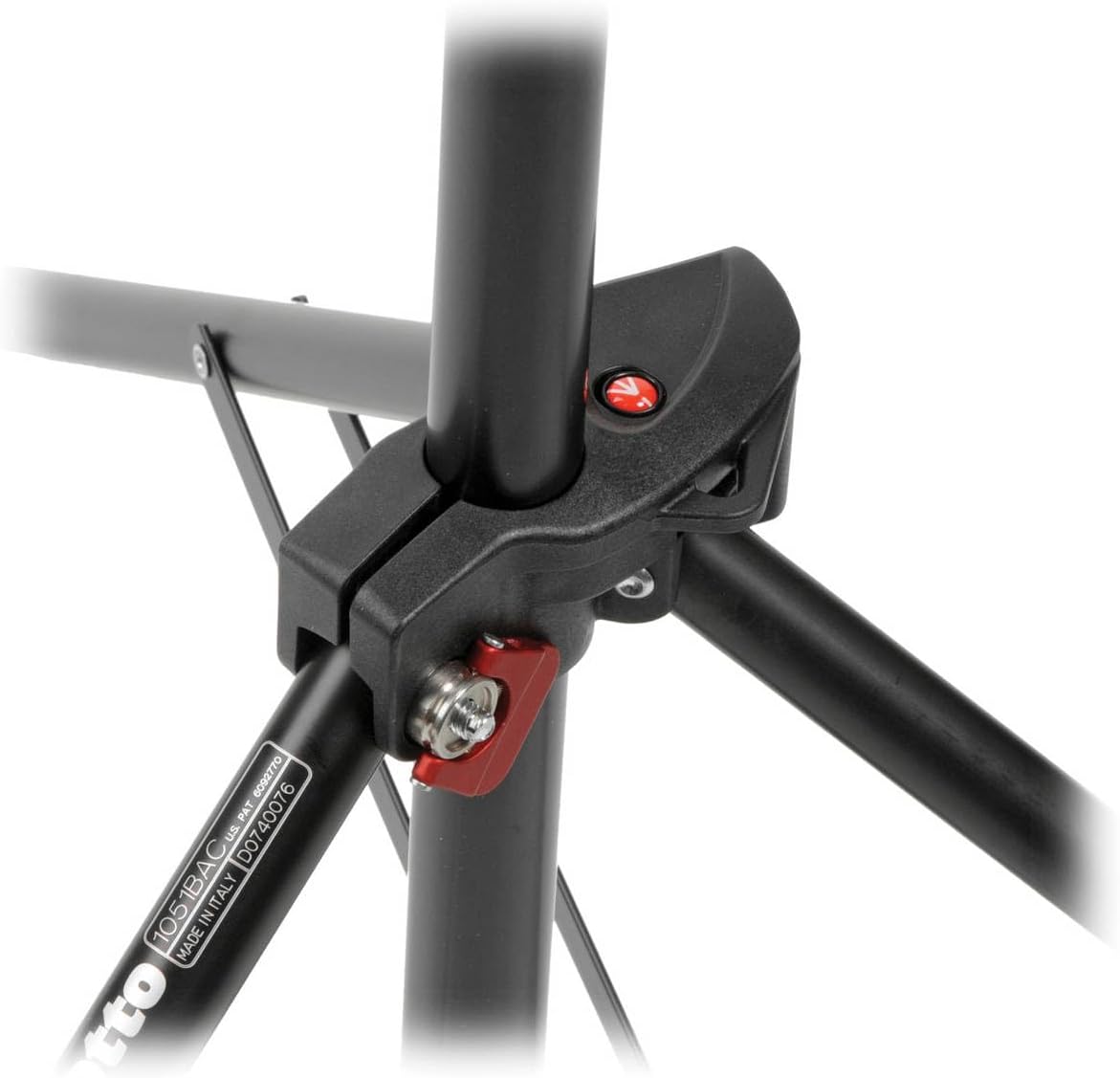 Detalle 2 de Manfrotto 1052BAC Compact Stand, Air Cushioned, Black