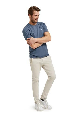 Thumbnail 6 de Polo Club Camiseta básica Azul Denim de algodón con Logo Rigby Go para Hombre