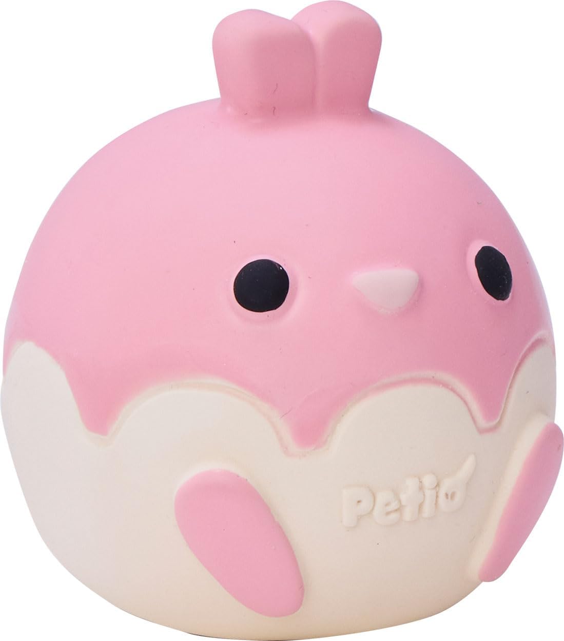 Detalle de ペティオ やわらかTOY べビたん うさぎ 犬用おもちゃ ラテックス製・笛入り
