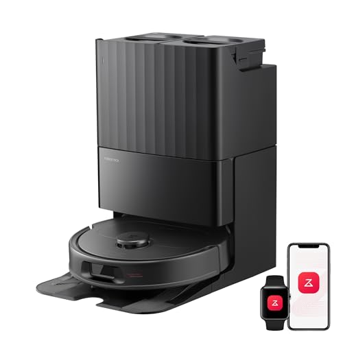 Detalle de roborock Qrevo S Pro Robot Aspirateur Laveur 18500 Pa – Anti-enchevêtrements