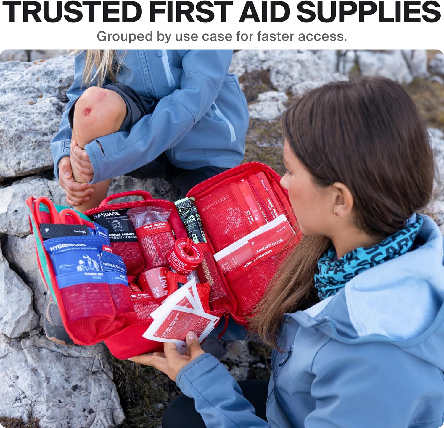 Thumbnail 5 de SurviveX Large First Aid Kit 1 Pack
