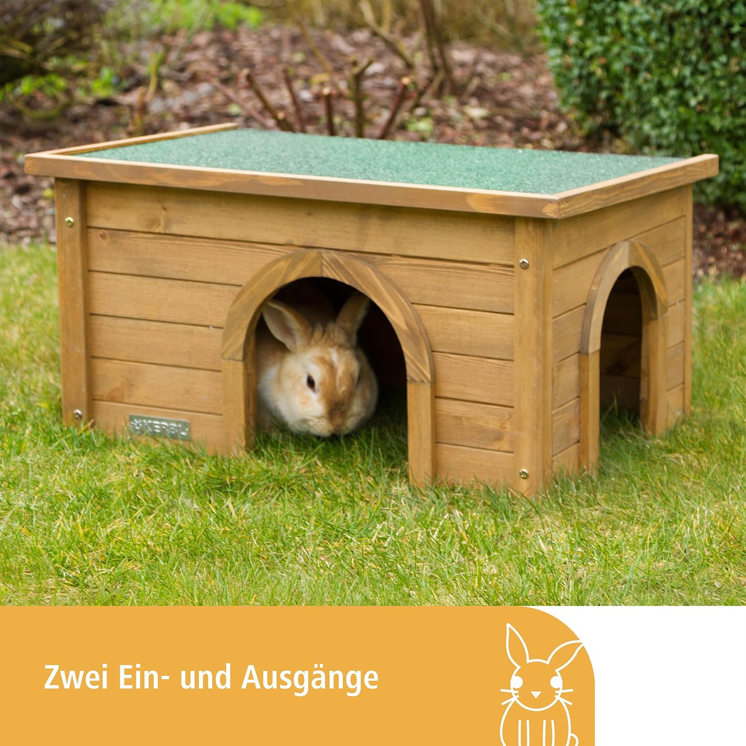 Detalle de Kerbl Pet Nagerhaus 59×39×30 cm 🐇