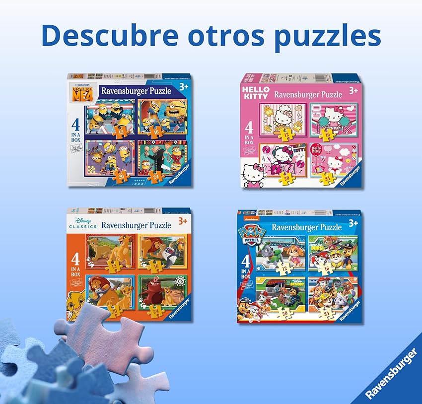 Thumbnail 4 de Ravensburger Pokémon Pack 4 puzzles 72 piezas