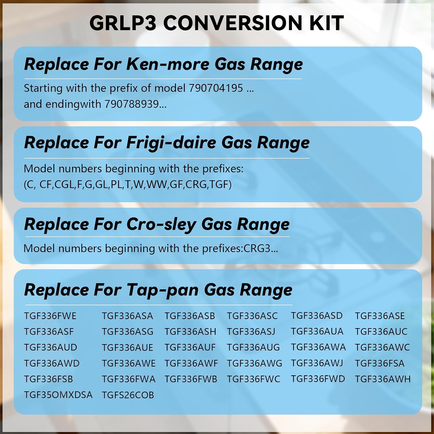 Thumbnail 5 de RASETSU LP Gas Conversion Kit GRLP3
