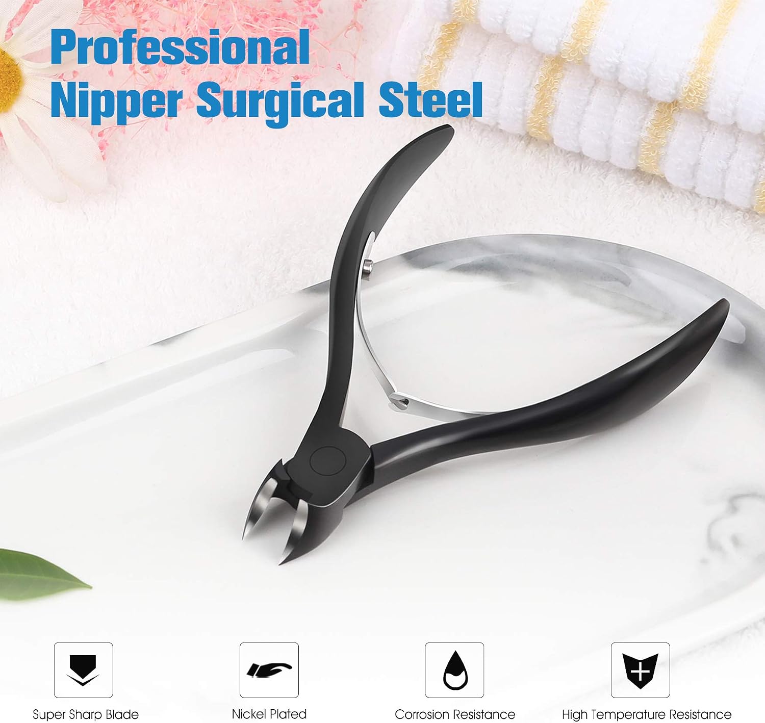 Detalle de FERYES Toenail Clippers, 4R13 Stainless Steel
