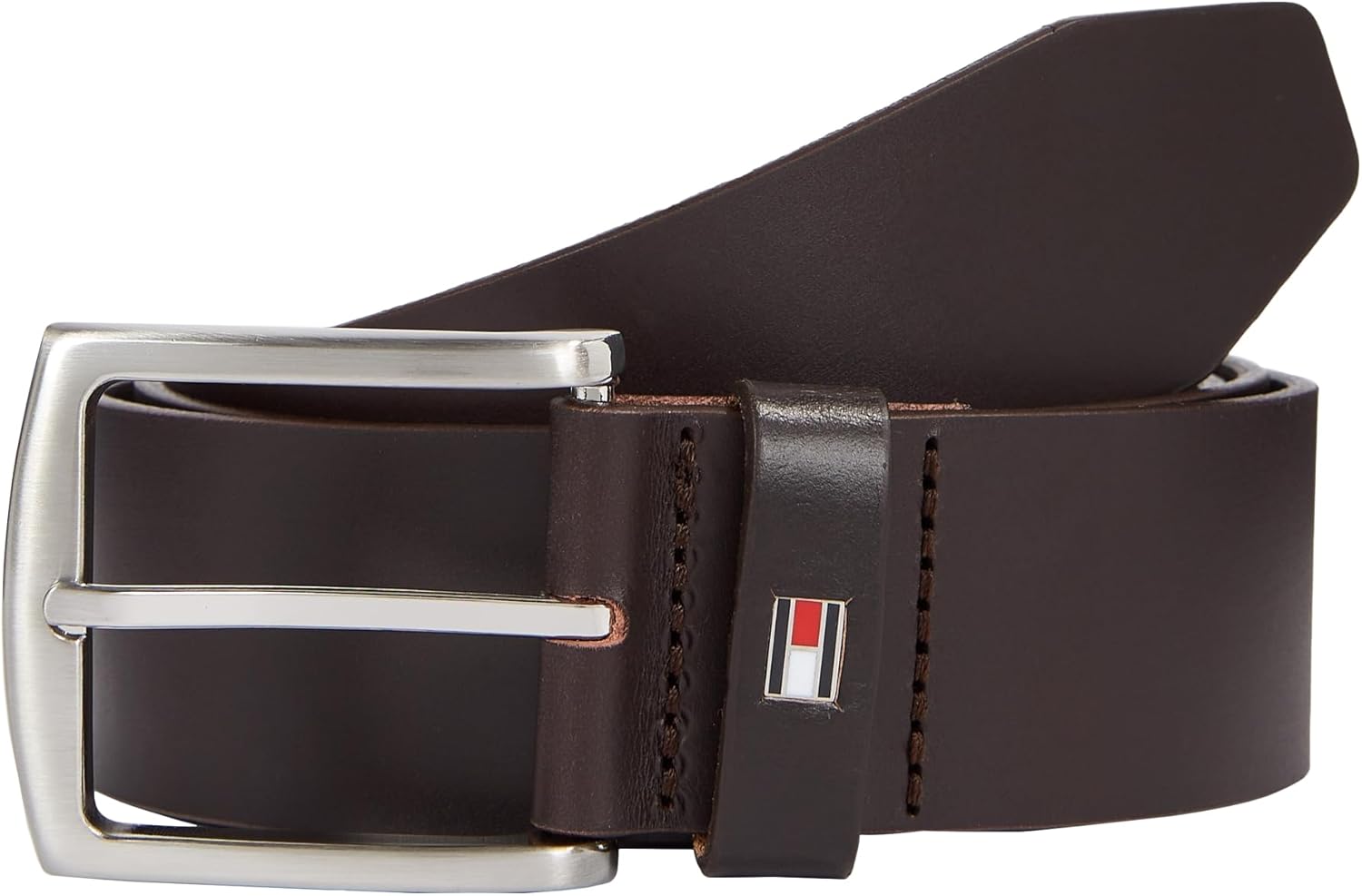 Thumbnail 1 de Tommy Hilfiger Ledergürtel NEW DENTON – 4 cm breit, dunkelbraun