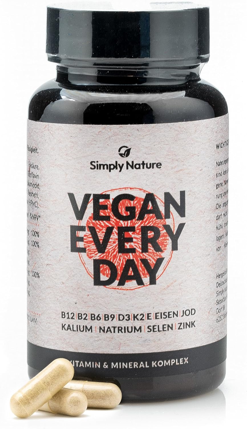 Detalle de Vegan Every Day Multivitamin 120 Kapseln