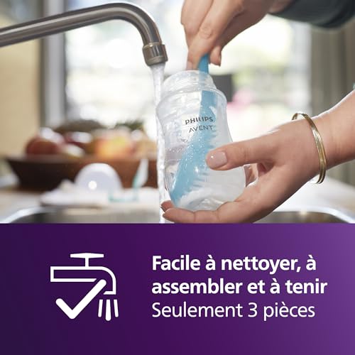 Thumbnail 7 de Philips Avent Biberon Réponse Naturelle 330 ml SCY906/01 – sans BPA