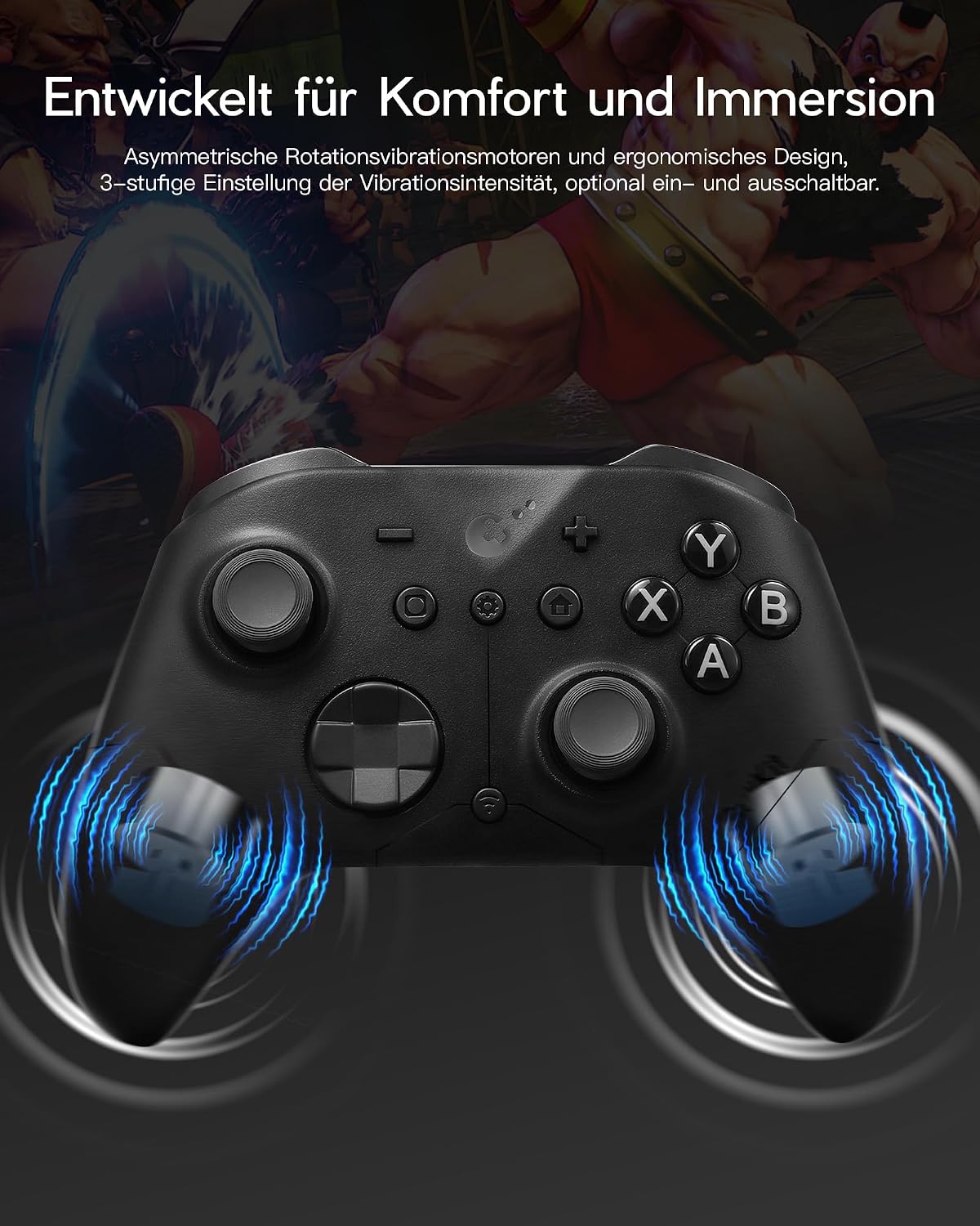 Thumbnail 4 de GuliKit ES PRO Wireless Controller – niedrige Latenz, TMR-Sticks und bis zu 30 Stunden Akku für PC, Windows, Android, iOS & Switch