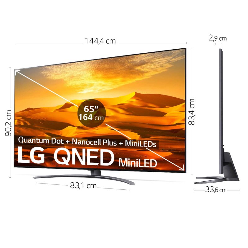 Thumbnail 3 de LG 65QNED916QA: TV 65" QNED MiniLED UltraHD 4K con HDR10 Pro