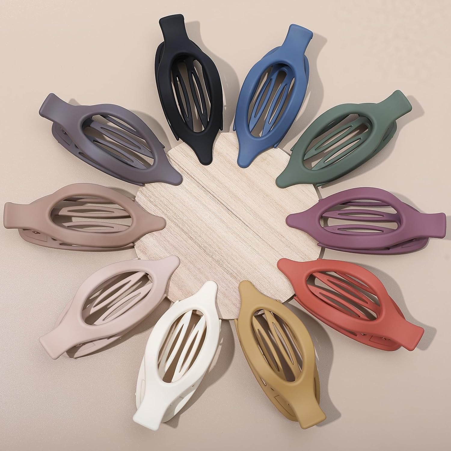 Detalle 1 de Sisiaipu Flat Hair Clips, 10-Piece Set