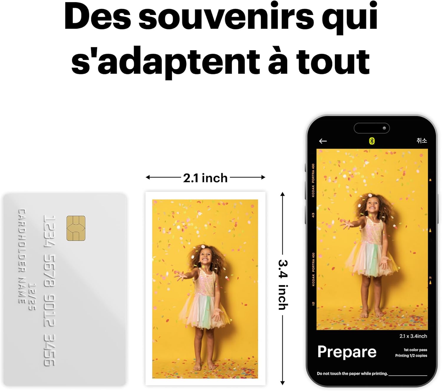 Thumbnail 5 de KODAK Mini 2 Retro imprimante photo 5,3×8,6 cm